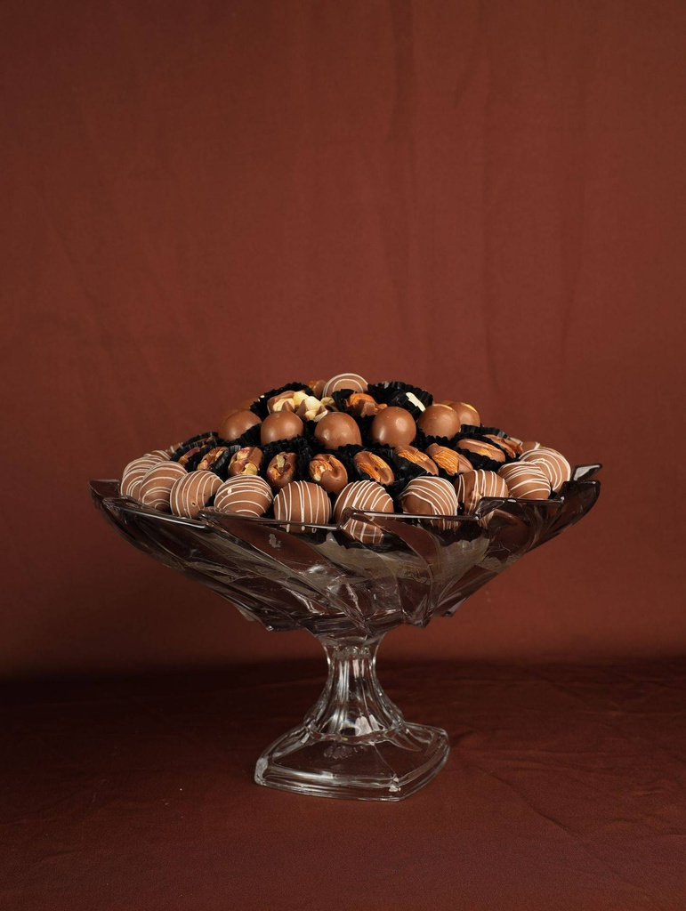 Round Crystal Tray