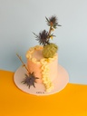 Elegant Summer Bloom Mini Cake